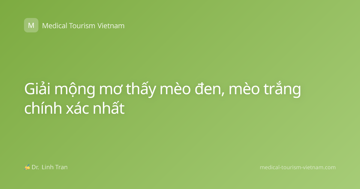 Giải mộng mơ thấy mèo đen, mèo trắng chính xác nhất