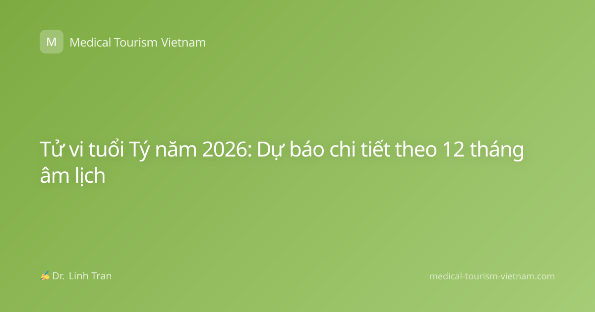 Tử vi tuổi Tý năm 2026: Dự báo chi tiết theo 12 tháng âm lịch